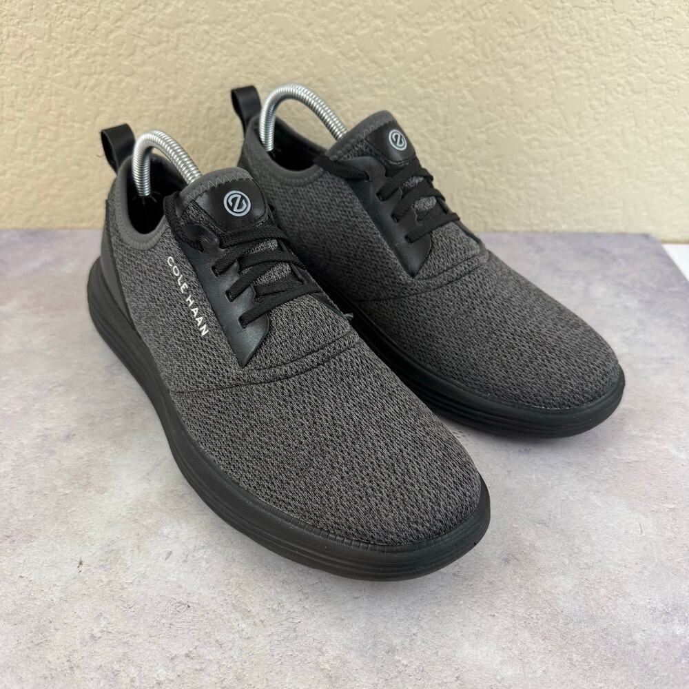 Cole Haan Men's Grandsport Journey Black Knit Sneaker Size 9 C32583
